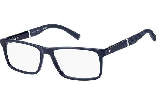 Ochelari Tommy Hilfiger TH1909 PJP Dreptunghiulari Albaștri