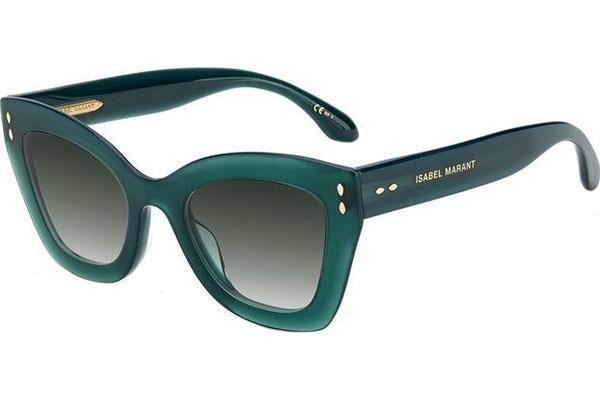 Ochelari de soare Isabel Marant IM0050/G/S 1ED/9K Cat Eye Verzi