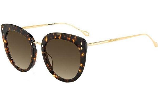 Ochelari de soare Isabel Marant IM0084/G/S 2IK/HA Rotunzi Havana