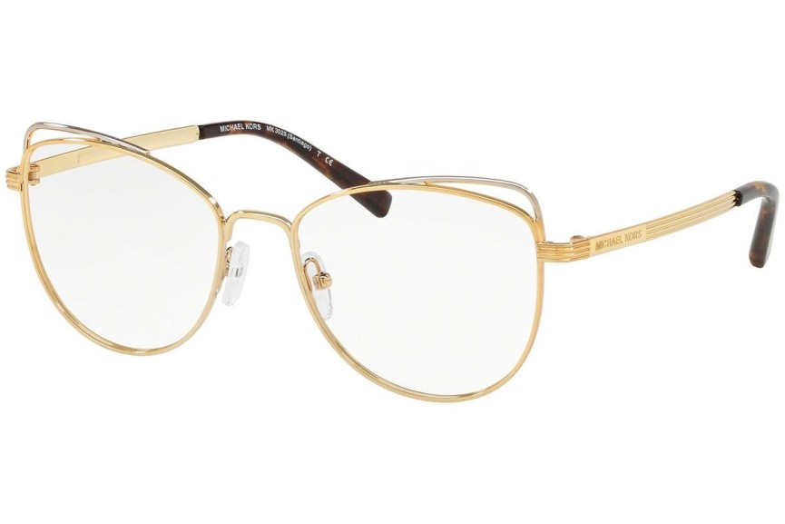 Ochelari Michael Kors Santiago MK3025 1212 Cat Eye Aurii