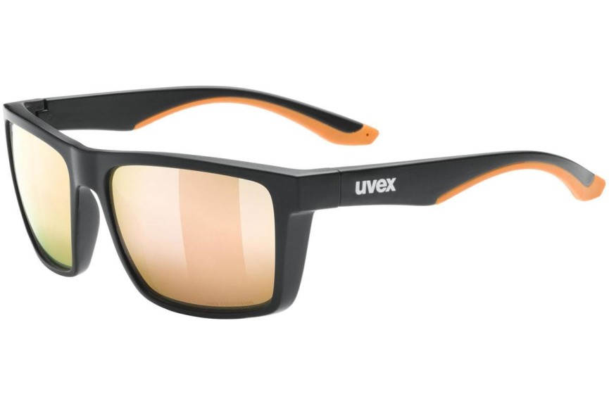 Ochelari de soare uvex lgl 50 cv Black Mat S3 Pătrați Negri