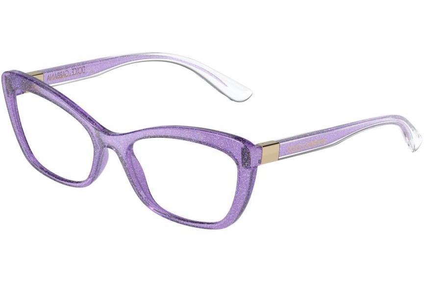 Ochelari Dolce & Gabbana DG5082 3353 Cat Eye Violeți