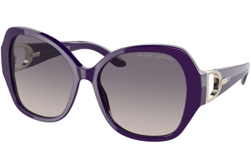 Ochelari de soare Ralph Lauren RL8202B 5412V6 Cat Eye Violeți