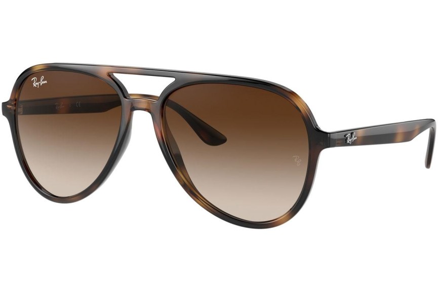 Ochelari de soare Ray-Ban RB4376 710/13 Pilot Havana