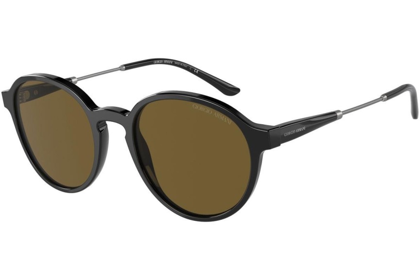 Ochelari de soare Giorgio Armani AR8160 500173 Rotunzi Negri