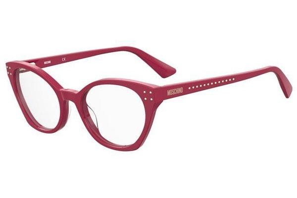 Ochelari Moschino MOS582 C9A Cat Eye Roșii