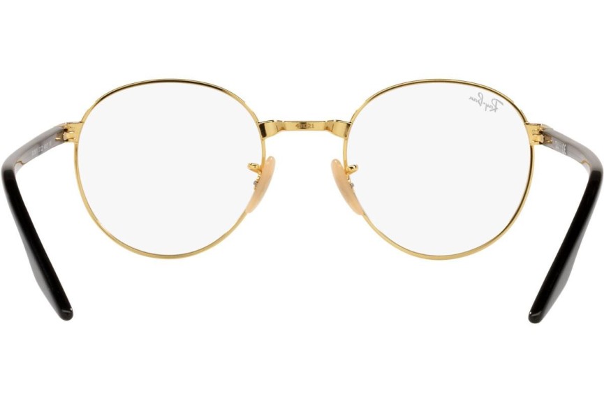 Ochelari Ray-Ban RX3691V 3122 Rotunzi Aurii