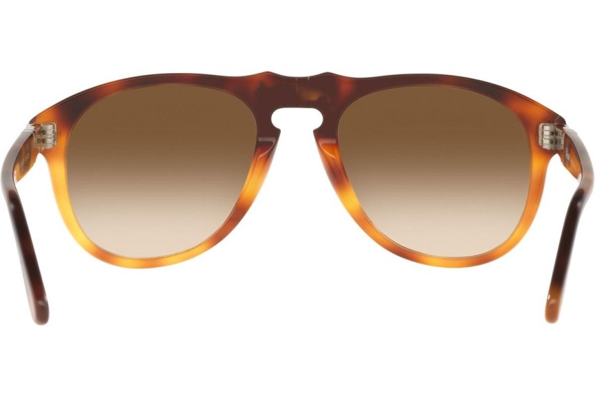 Ochelari de soare Persol PO0649 116051 Pilot Maro