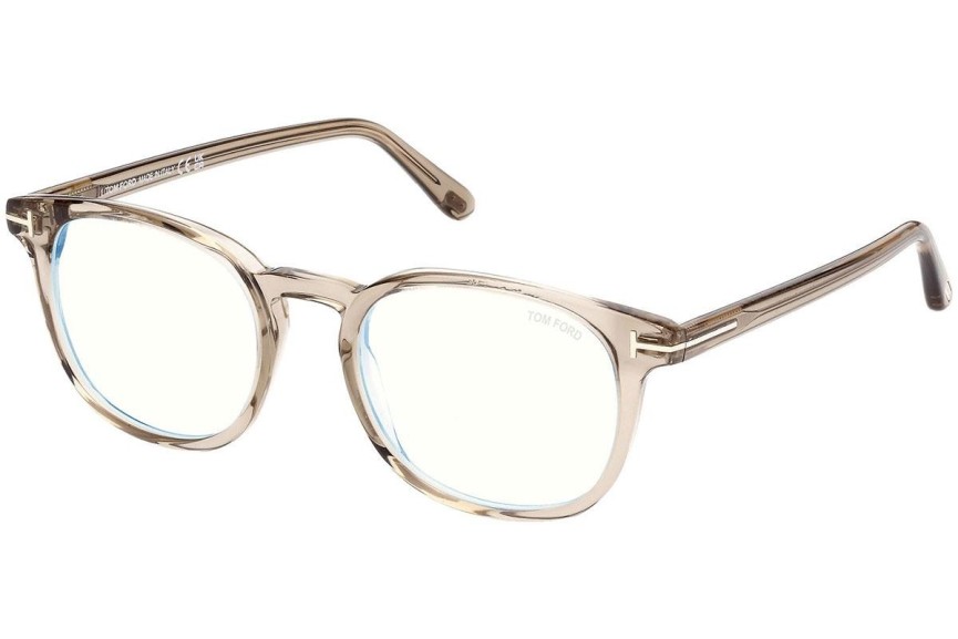 Ochelari Tom Ford FT5819-B 057 Rotunzi Bej