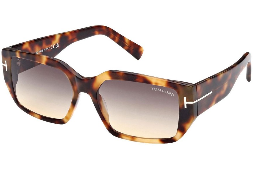 Ochelari de soare Tom Ford FT0989 55B Pătrați Havana