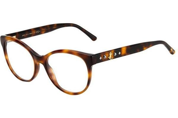 Ochelari Jimmy Choo JC336 086 Cat Eye Havana