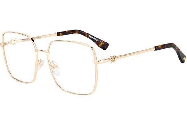 Ochelari Dsquared2 D20040 06J Pătrați Aurii