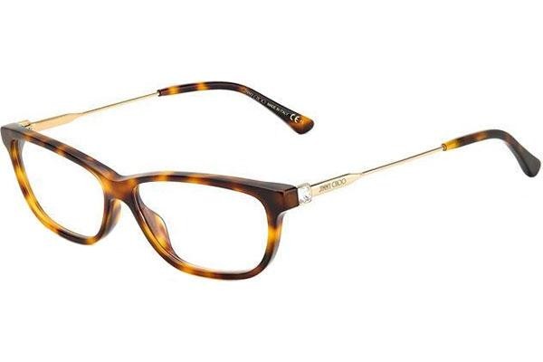 Ochelari Jimmy Choo JC342 086 Dreptunghiulari Havana