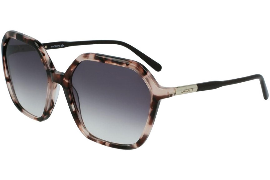 Ochelari de soare Lacoste L962S 610 Oversize Havana