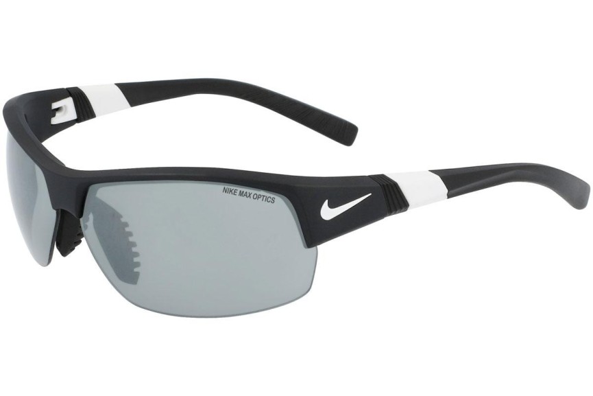 Ochelari de soare Nike Show X2 DJ9939 010 Dreptunghiulari Negri