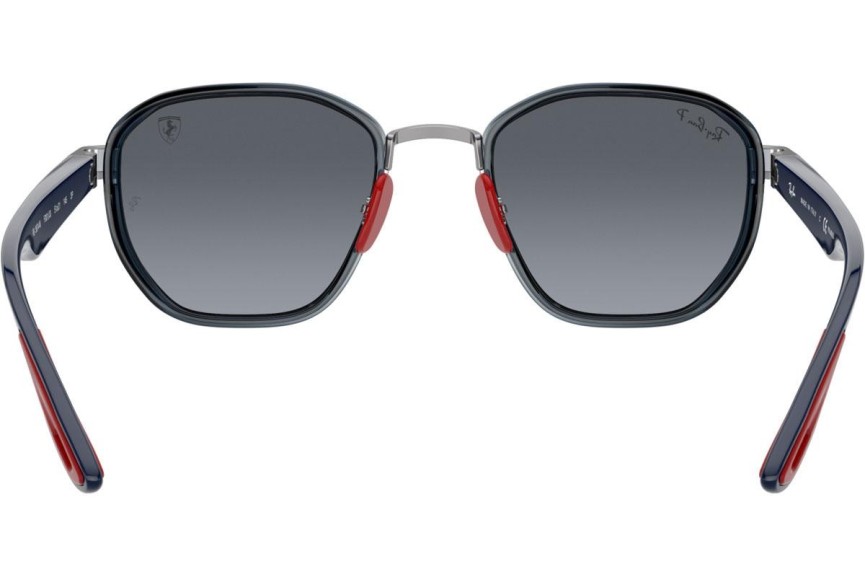 Ochelari de soare Ray-Ban Scuderia Ferrari Collection RB3674M F001J0 Polarized Pătrați Argintii