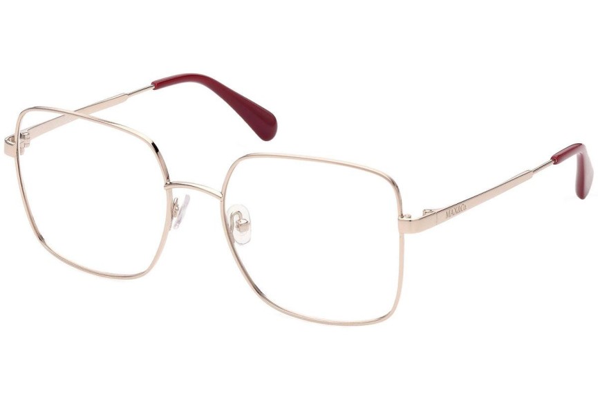 Ochelari Max&Co. MO5057 028 Pătrați Aurii