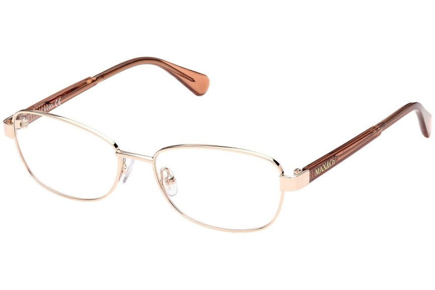 Ochelari Max&Co. MO5062 028 Dreptunghiulari Aurii