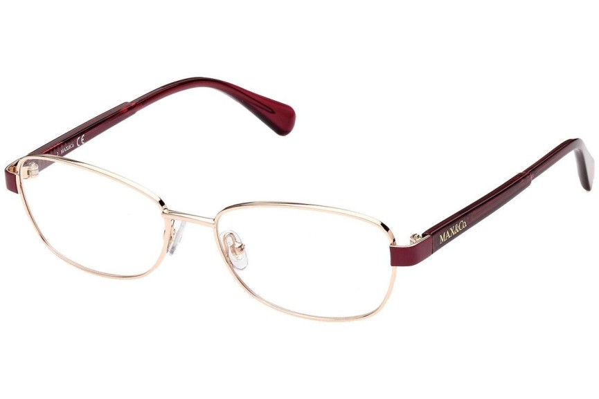 Ochelari Max&Co. MO5062 081 Dreptunghiulari Aurii