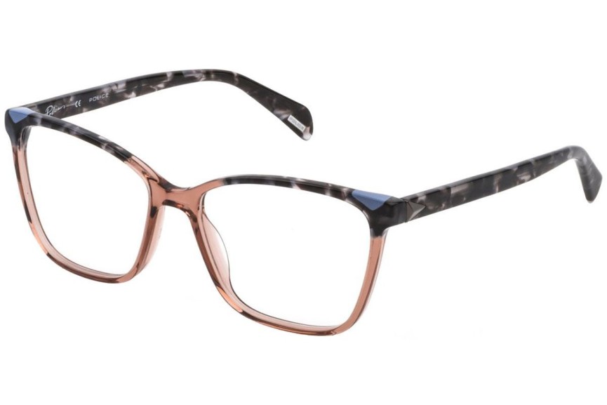 Ochelari Police Safari 1 VPLD89L 0805 Cat Eye Maro