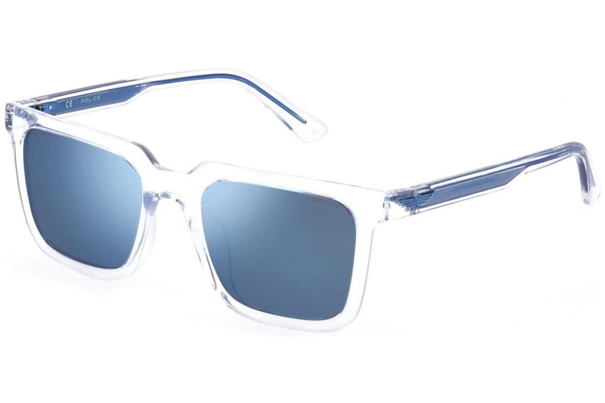 Ochelari de soare Police Ocean 1 SPLF15 P79P Polarized Pătrați Cristal