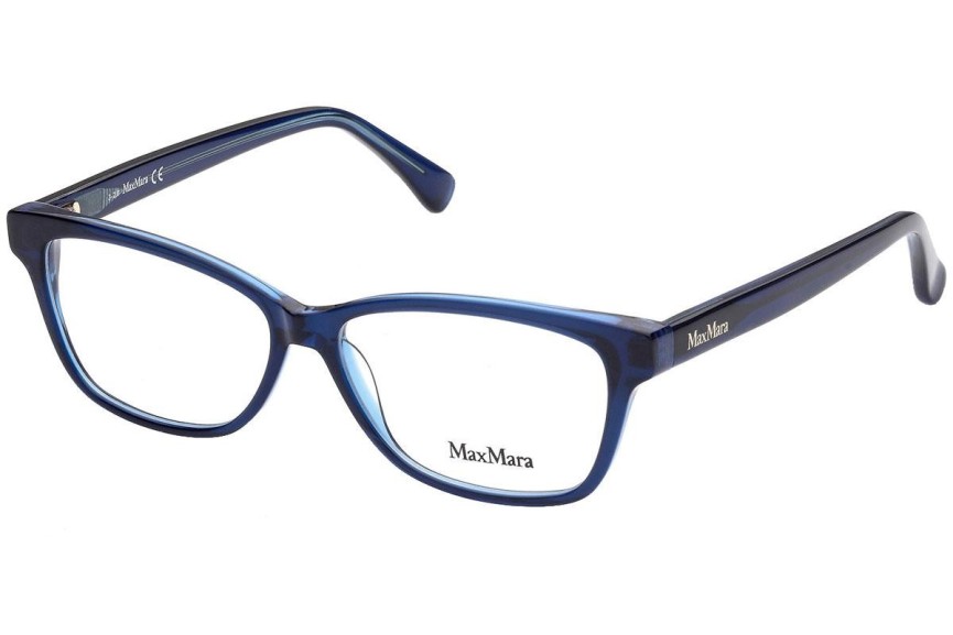 Ochelari Max Mara MM5013 092 Dreptunghiulari Albaștri