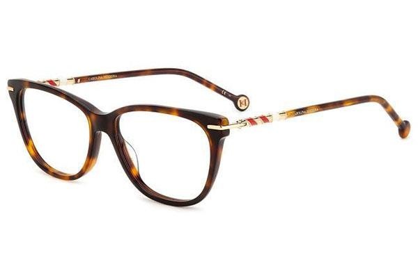 Ochelari Carolina Herrera HER0096 05L Dreptunghiulari Havana