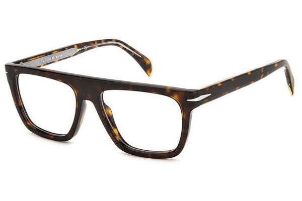 Ochelari David Beckham DB7096 086 Flat Top Havana