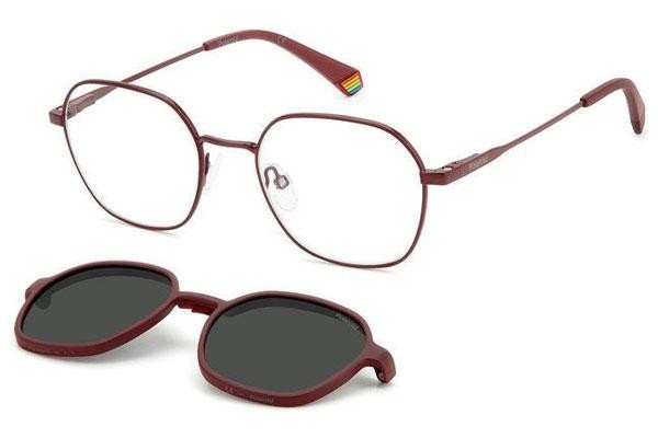 Ochelari Polaroid PLD6184/CS LHF/M9 Polarized Pătrați Roșii