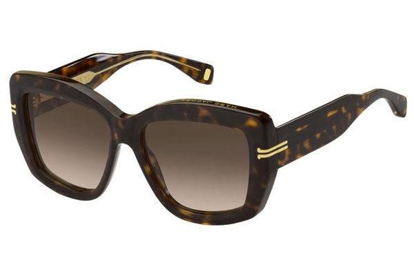 Ochelari de soare Marc Jacobs MJ1062/S KRZ/HA Cat Eye Havana