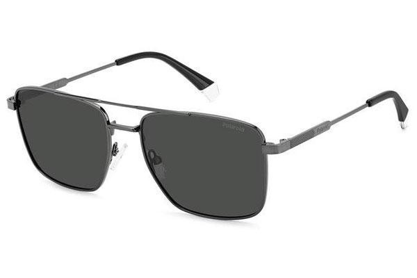 Ochelari de soare Polaroid PLD4134/S/X KJ1/M9 Polarized Pătrați Gri