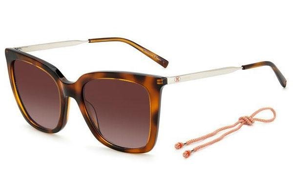 Ochelari de soare M Missoni MMI0117/S 05L/HA Pătrați Havana