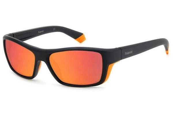 Ochelari de soare Polaroid PLD7046/S 2M5/OZ Polarized Dreptunghiulari Negri