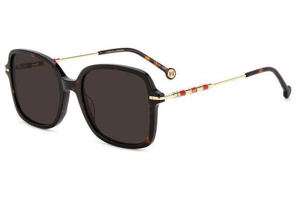 Ochelari de soare Carolina Herrera HER0101/S 086/70 Pătrați Havana