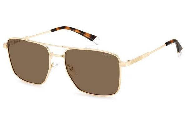 Ochelari de soare Polaroid PLD4134/S/X AOZ/SP Polarized Pătrați Aurii