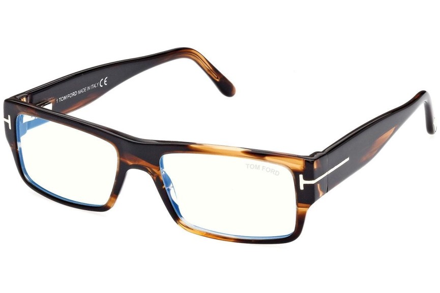 Ochelari Tom Ford FT5835-B 050 Dreptunghiulari Havana