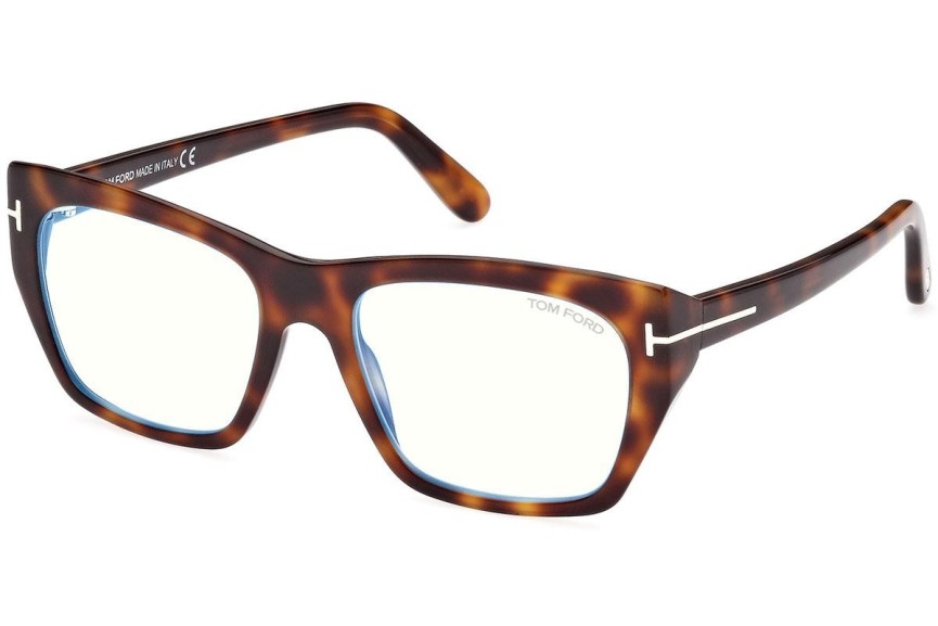 Ochelari Tom Ford FT5846-B 053 Pătrați Havana