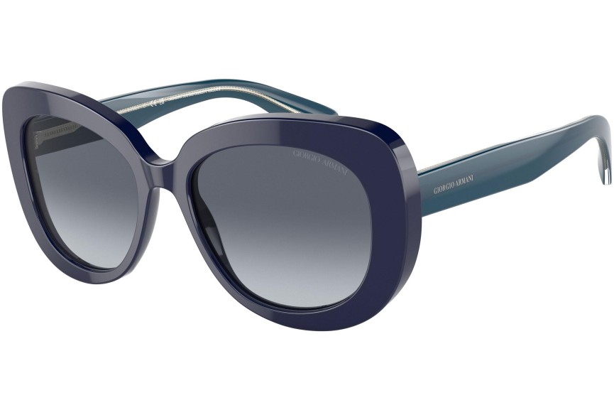 Ochelari de soare Giorgio Armani AR8168 595686 Cat Eye Albaștri