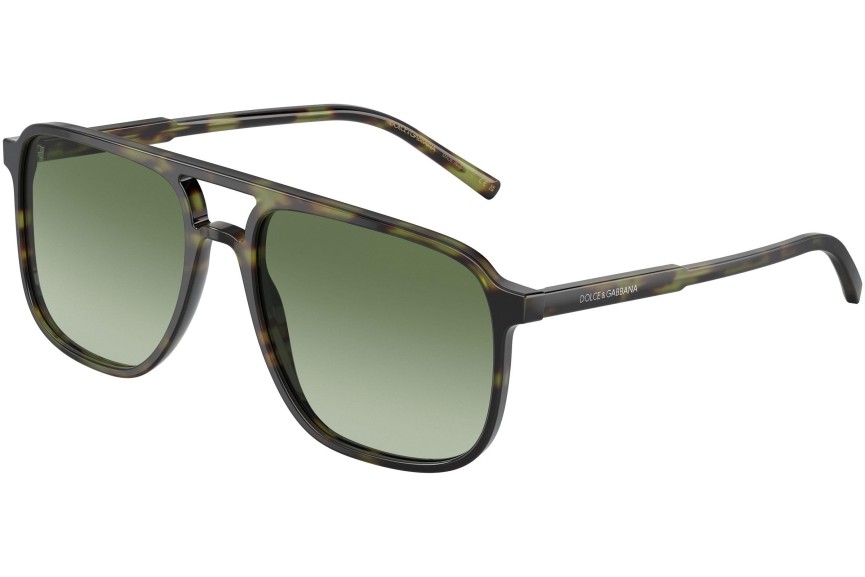 Ochelari de soare Dolce & Gabbana DG4423 17358E Pilot Verzi