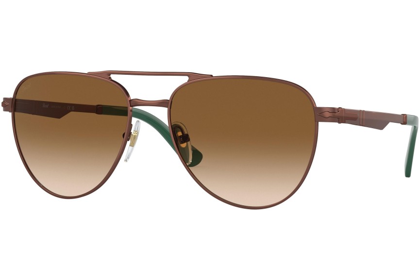 Ochelari de soare Persol PO1003S 112451 Pilot Maro