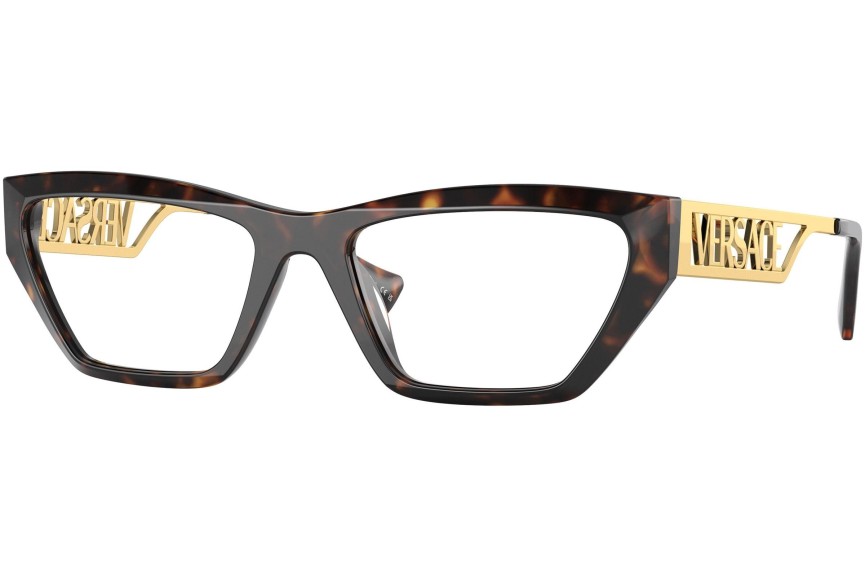 Ochelari Versace VE3327U 108 Dreptunghiulari Havana