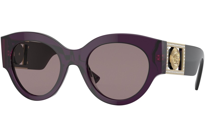 Ochelari de soare Versace VE4438B 53847N Rotunzi Violeți