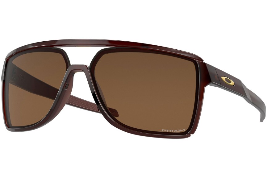 Ochelari de soare Oakley Castel OO9147-03 Pătrați Maro