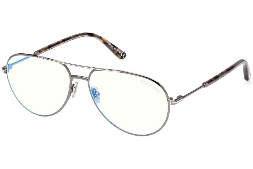 Ochelari Tom Ford FT5829-B 008 Pilot Argintii