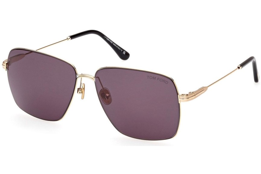 Ochelari de soare Tom Ford FT0994 30A Pătrați Aurii