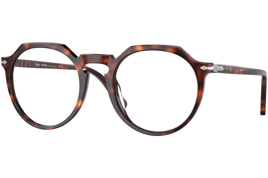 Ochelari de soare Persol PO3281S 24/GG Rotunzi Havana