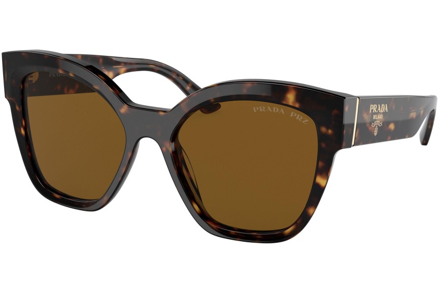 Ochelari de soare Prada PR17ZS 2AU5Y1 Polarized Pătrați Havana