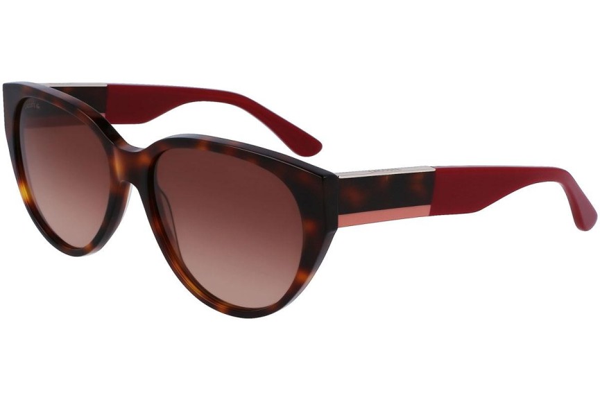 Ochelari de soare Lacoste L985S 240 Rotunzi Havana