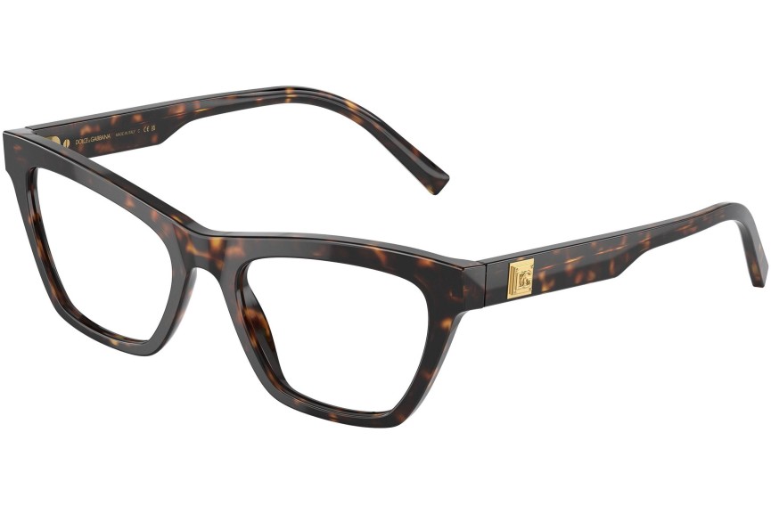 Ochelari Dolce & Gabbana DG3359 502 Cat Eye Havana