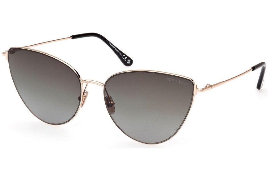 Ochelari de soare Tom Ford FT1005 28B Cat Eye Aurii